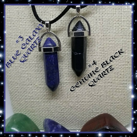 🆕️ Blood Moon Charged Healing Crystal Necklaces - Picture 3 of 10